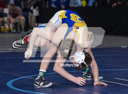 Thumbnail 2 in NYSPHSAA Wrestling Championships (Round 1) photogallery.