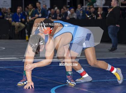 Thumbnail 1 in NYSPHSAA Wrestling Championships (Round 1) photogallery.