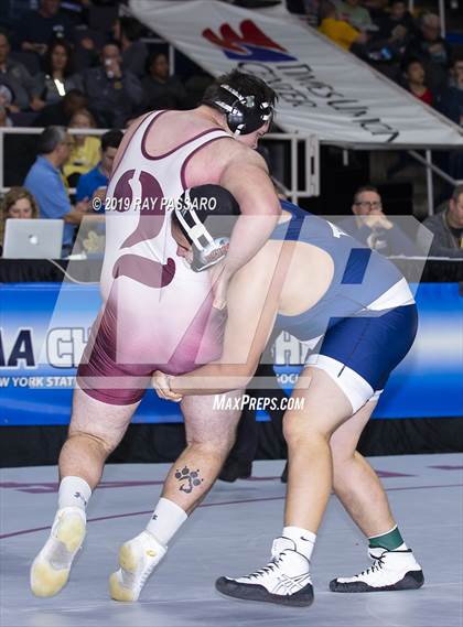 Thumbnail 1 in NYSPHSAA Wrestling Championships (Round 1) photogallery.
