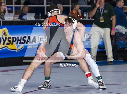Thumbnail 2 in NYSPHSAA Wrestling Championships (Round 1) photogallery.