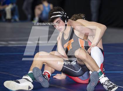 Thumbnail 3 in NYSPHSAA Wrestling Championships (Round 1) photogallery.