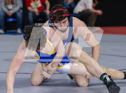 Thumbnail 1 in NYSPHSAA Wrestling Championships (Round 1) photogallery.
