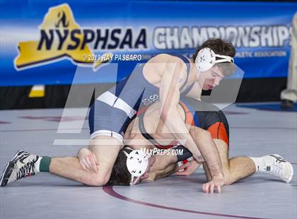 Thumbnail 3 in NYSPHSAA Wrestling Championships (Round 1) photogallery.