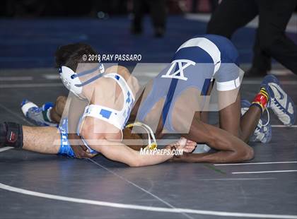 Thumbnail 1 in NYSPHSAA Wrestling Championships (Round 1) photogallery.