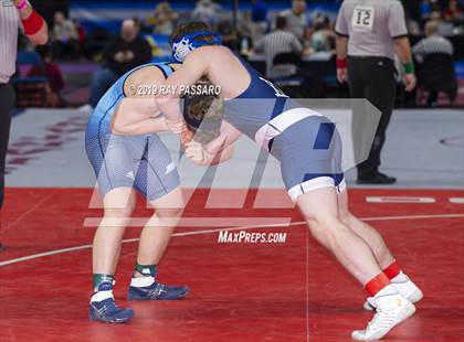 Thumbnail 1 in NYSPHSAA Wrestling Championships (Round 1) photogallery.