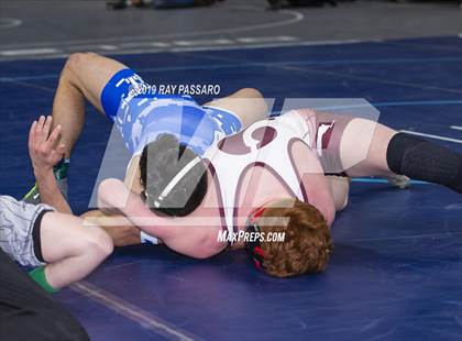 Thumbnail 1 in NYSPHSAA Wrestling Championships (Round 1) photogallery.