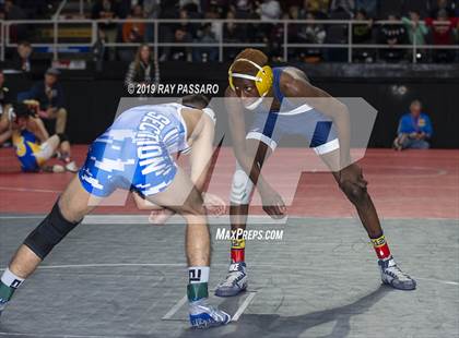 Thumbnail 1 in NYSPHSAA Wrestling Championships (Round 1) photogallery.