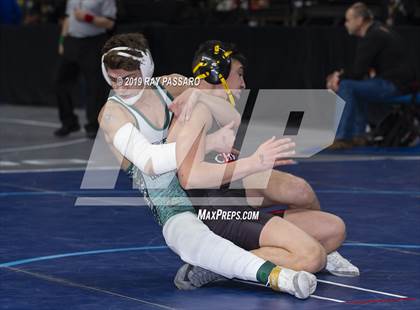 Thumbnail 3 in NYSPHSAA Wrestling Championships (Round 1) photogallery.