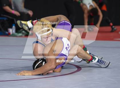 Thumbnail 1 in NYSPHSAA Wrestling Championships (Round 1) photogallery.