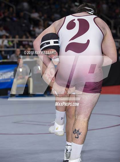 Thumbnail 1 in NYSPHSAA Wrestling Championships (Round 1) photogallery.
