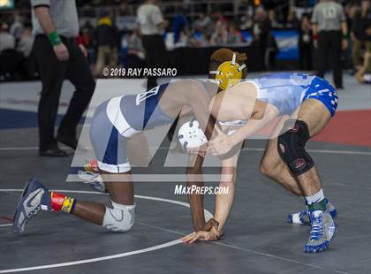 Thumbnail 1 in NYSPHSAA Wrestling Championships (Round 1) photogallery.
