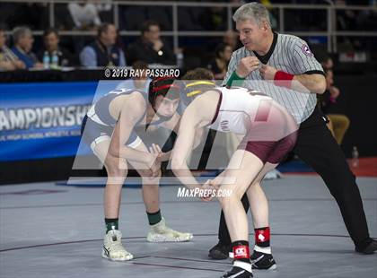 Thumbnail 1 in NYSPHSAA Wrestling Championships (Round 1) photogallery.