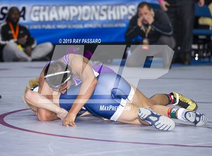 Thumbnail 1 in NYSPHSAA Wrestling Championships (Round 1) photogallery.