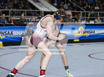 Thumbnail 1 in NYSPHSAA Wrestling Championships (Round 1) photogallery.