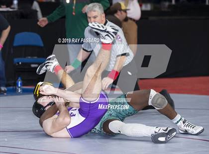 Thumbnail 1 in NYSPHSAA Wrestling Championships (Round 1) photogallery.