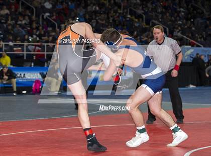 Thumbnail 2 in NYSPHSAA Wrestling Championships (Round 1) photogallery.