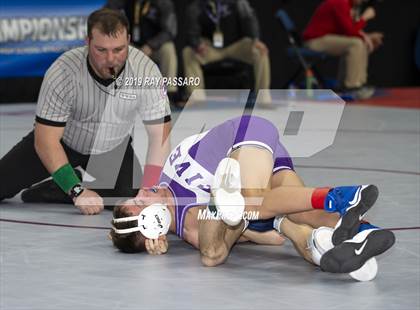Thumbnail 2 in NYSPHSAA Wrestling Championships (Round 1) photogallery.
