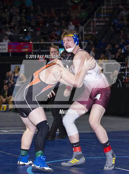 Thumbnail 1 in NYSPHSAA Wrestling Championships (Round 1) photogallery.