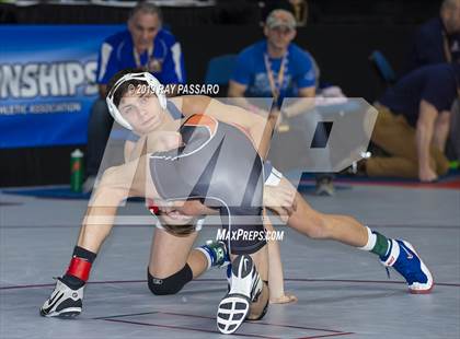 Thumbnail 1 in NYSPHSAA Wrestling Championships (Round 1) photogallery.