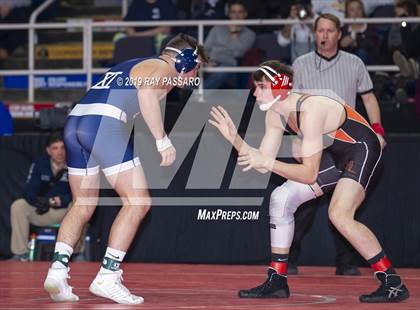 Thumbnail 2 in NYSPHSAA Wrestling Championships (Round 1) photogallery.