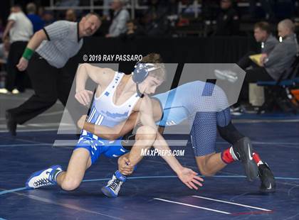 Thumbnail 1 in NYSPHSAA Wrestling Championships (Round 1) photogallery.