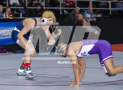 Thumbnail 1 in NYSPHSAA Wrestling Championships (Round 1) photogallery.