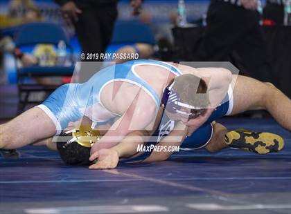Thumbnail 3 in NYSPHSAA Wrestling Championships (Round 1) photogallery.