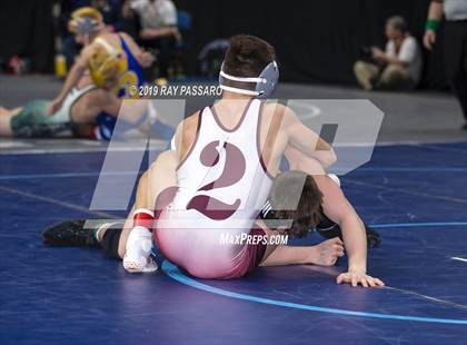 Thumbnail 1 in NYSPHSAA Wrestling Championships (Round 1) photogallery.