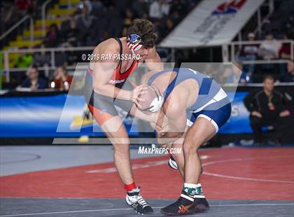 Thumbnail 1 in NYSPHSAA Wrestling Championships (Round 1) photogallery.