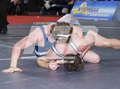 Thumbnail 1 in NYSPHSAA Wrestling Championships (Round 1) photogallery.