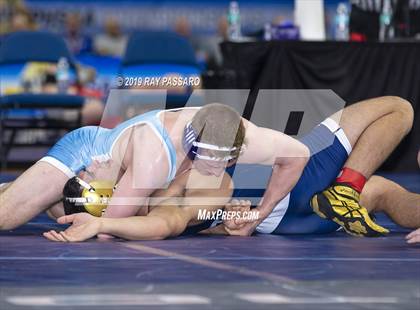 Thumbnail 1 in NYSPHSAA Wrestling Championships (Round 1) photogallery.