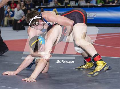 Thumbnail 1 in NYSPHSAA Wrestling Championships (Round 1) photogallery.