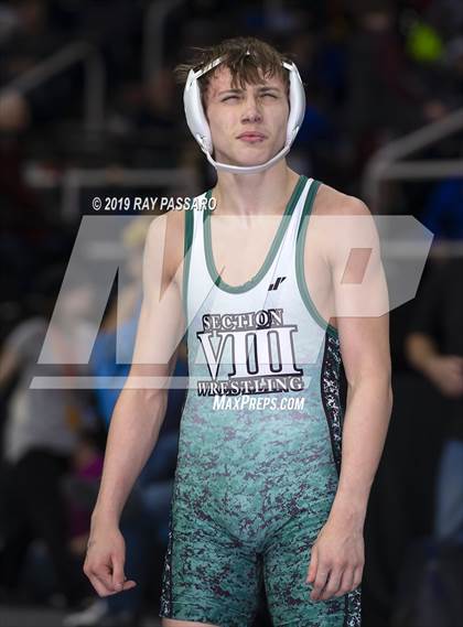 Thumbnail 1 in NYSPHSAA Wrestling Championships (Round 1) photogallery.