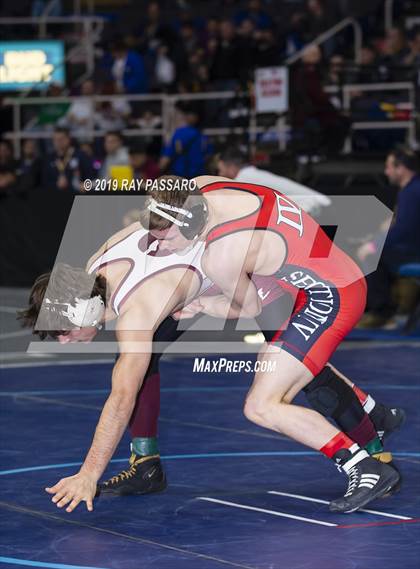 Thumbnail 3 in NYSPHSAA Wrestling Championships (Round 1) photogallery.