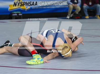 Thumbnail 3 in NYSPHSAA Wrestling Championships (Round 1) photogallery.