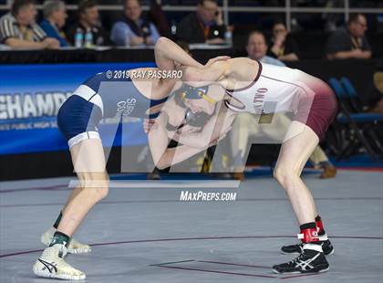 Thumbnail 3 in NYSPHSAA Wrestling Championships (Round 1) photogallery.