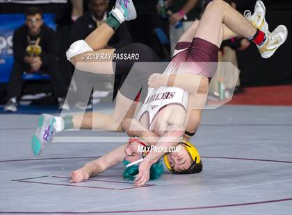 Thumbnail 1 in NYSPHSAA Wrestling Championships (Round 1) photogallery.
