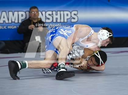 Thumbnail 3 in NYSPHSAA Wrestling Championships (Round 1) photogallery.