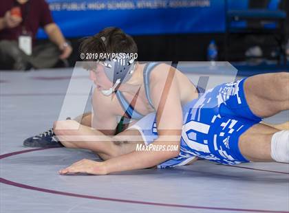 Thumbnail 1 in NYSPHSAA Wrestling Championships (Round 1) photogallery.