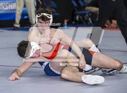 Thumbnail 3 in NYSPHSAA Wrestling Championships (Round 1) photogallery.