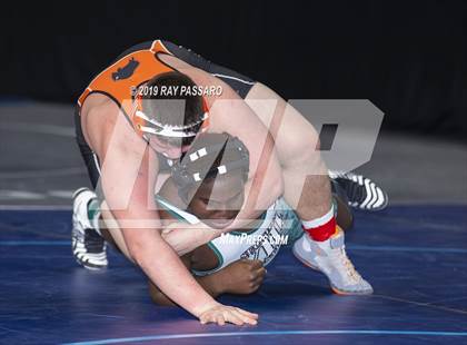 Thumbnail 1 in NYSPHSAA Wrestling Championships (Round 1) photogallery.