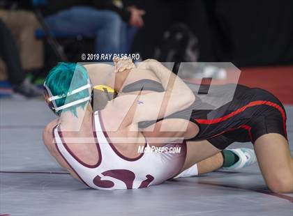 Thumbnail 1 in NYSPHSAA Wrestling Championships (Round 1) photogallery.