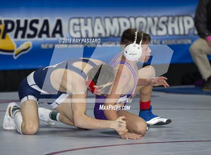 Thumbnail 3 in NYSPHSAA Wrestling Championships (Round 1) photogallery.