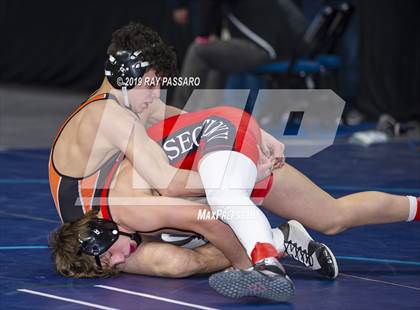 Thumbnail 3 in NYSPHSAA Wrestling Championships (Round 1) photogallery.