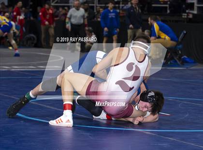 Thumbnail 3 in NYSPHSAA Wrestling Championships (Round 1) photogallery.
