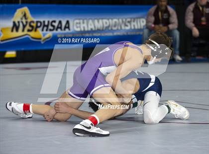 Thumbnail 3 in NYSPHSAA Wrestling Championships (Round 1) photogallery.