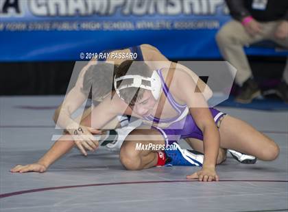Thumbnail 2 in NYSPHSAA Wrestling Championships (Round 1) photogallery.