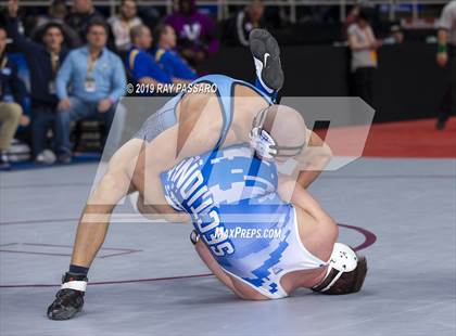 Thumbnail 3 in NYSPHSAA Wrestling Championships (Round 1) photogallery.