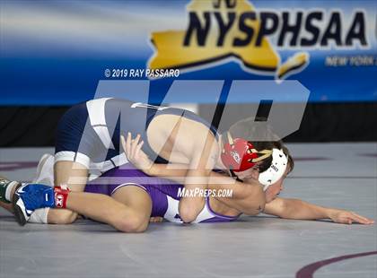Thumbnail 3 in NYSPHSAA Wrestling Championships (Round 1) photogallery.