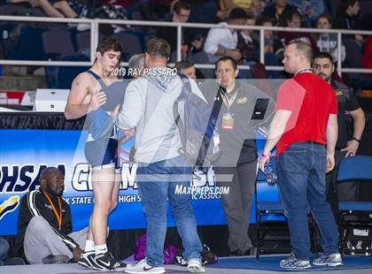 Thumbnail 1 in NYSPHSAA Wrestling Championships (Round 1) photogallery.